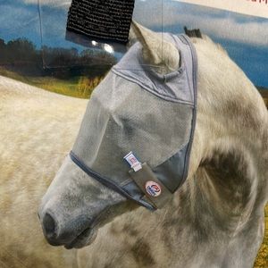 Derby Originals Reflective Horse Fly Mask New in Bag with tags Small Size